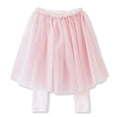 thumbnail image 1 of Contikids Little Girls Tulle Tutu Skirt Leggings Pants Pink 6-7 Years, 1 of 4