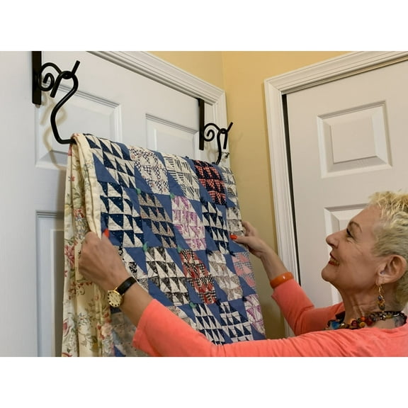 The Quilt Keeper: Over-Door Quilt and Bedding Hanger