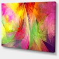 thumbnail image 2 of Spectacular Multi Color Pattern - Floral Canvas Art Print, 2 of 4