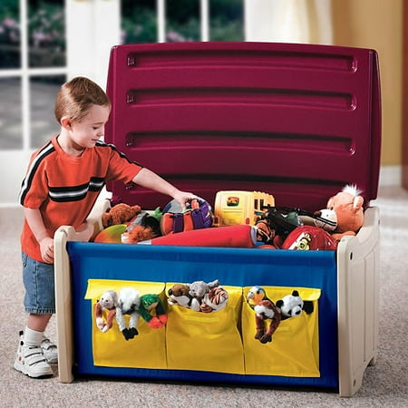 step 2 toy box with pockets