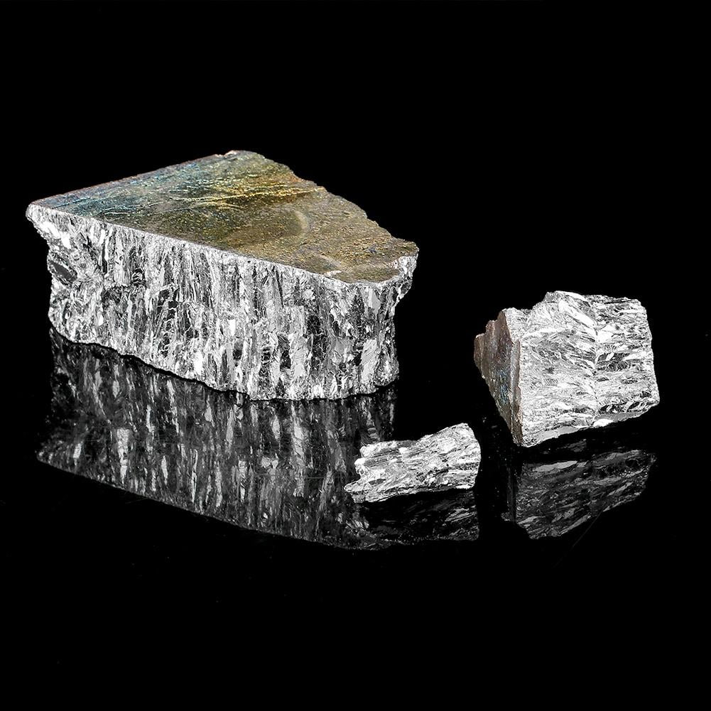 1000g 99.99% Pure Bismuth Crystals Geodes Bismuth Metal Ingot Chunk Widely Used in Many Industrials 1Kg Bismuth 