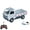 Silver, variant on Remote Control Cargo Truck, Drift Car Model with LED Lights, Four-Wheel Drive Electric Toy Vehicle for 4-5 Years (7.08x3.74x3.34in)