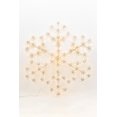 thumbnail image 2 of 32 In Cluster Snowflake Christmas Light 804 Warm White Sparkling LEDs In/Outdoor Winter Holiday Décor, 2 of 6