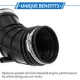 thumbnail image 5 of Unique Bargains Engine Air Intake Hose No.13541438761 Air Cleaner Intake Hose for BMW E46 E39 2001-2005 Rubber with Clamps, 5 of 7