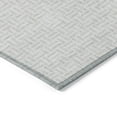 thumbnail image 4 of Addison Rugs Chantille Indoor/Outdoor Transitional Geometric Silver Washable Rectangle Rug, 1'8" x 2'6", 4 of 6