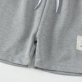 thumbnail image 4 of Karoyedx Boys Summer Shorts Boys Athletic Shorts Toddler Summer Casual Running Sports Short with Pockets Kids Boy Baggy Performance Sport Clothes Grey Size,6-7 Years, 4 of 8