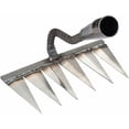 thumbnail image 1 of nipocaio Stubble Rake Metal Hand Rakes for Gardening, Weeding - Heavy Duty Metal Tined Rake, Stubble Cultivation, Weeding, Area Rake, Rock, Gravel, Cultivator Rake by Generic, 1 of 4