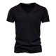 thumbnail image 1 of BOLUBAO-Camiseta de manga corta para hombre, Camisa de algodón con cuello redondo, de alta calidad, a la moda, de Color sólido, 1 of 4