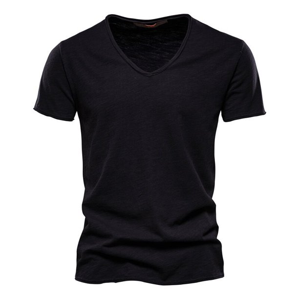 BOLUBAO-Camiseta de manga corta para hombre, Camisa de algodón con cuello redondo, de alta calidad, a la moda, de Color sólido