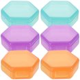 thumbnail image 1 of MasteelfCA 6Pcs Travel Pills Case Pills Storage Case Earplug Pills Box Leakproof Vitamin Case, 1 of 7