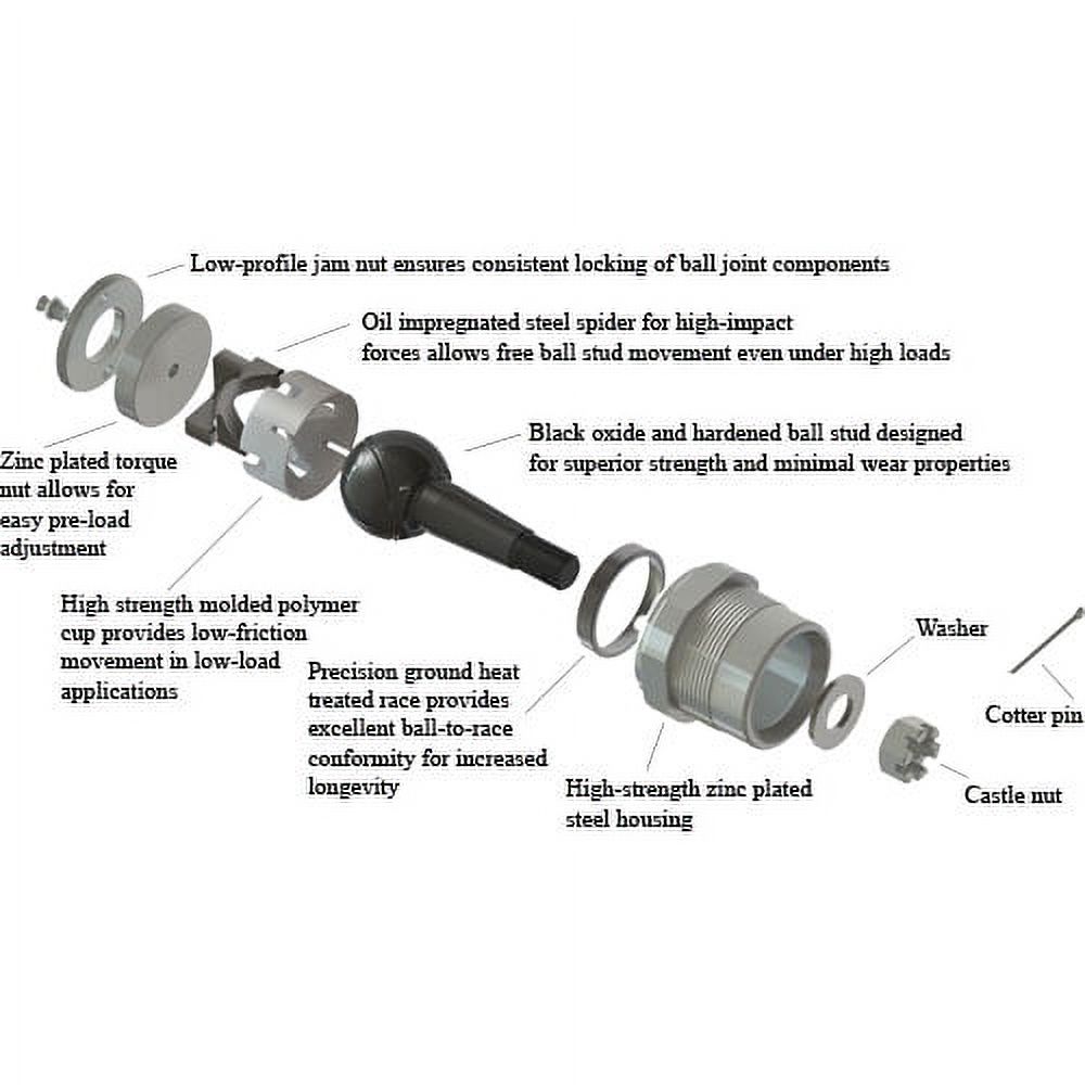QA1 Precision Products, Inc 9028-115 QAP9028-115 ROD PISTON 15MM OD