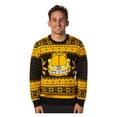 thumbnail image 5 of Garfield Men's Big Grin Fair Isle Design Knit Pullover Holiday Ugly Christmas Sweater, 5 of 6