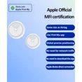 thumbnail image 5 of Air Tracker Tags-2 Pack, Tracker Tag Works with Apple Find My (iOS Only), Smart Bluetooth Tracker and Item Locator for Key, Luggage,Backpack,Wallet and More[Apple MFi Certified], 5 of 7