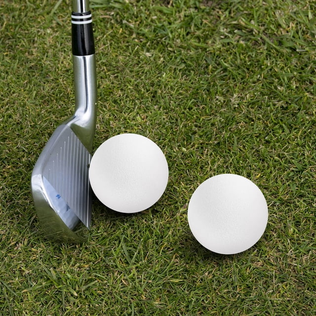 OFFIGAM 20Pcs Indoor Use White Eva Golf Practice Balls Quiet and Wear-Resistant for Efficient Training