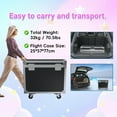 thumbnail image 2 of DSLR lPad Photo Booth Shell for Any lpad and Camera with Flight Case,2-in-1 Selfie Portable Photo Booth,APP Control RGB Light for Parties Wedding Rental (White, 10.9/11in), 2 of 13