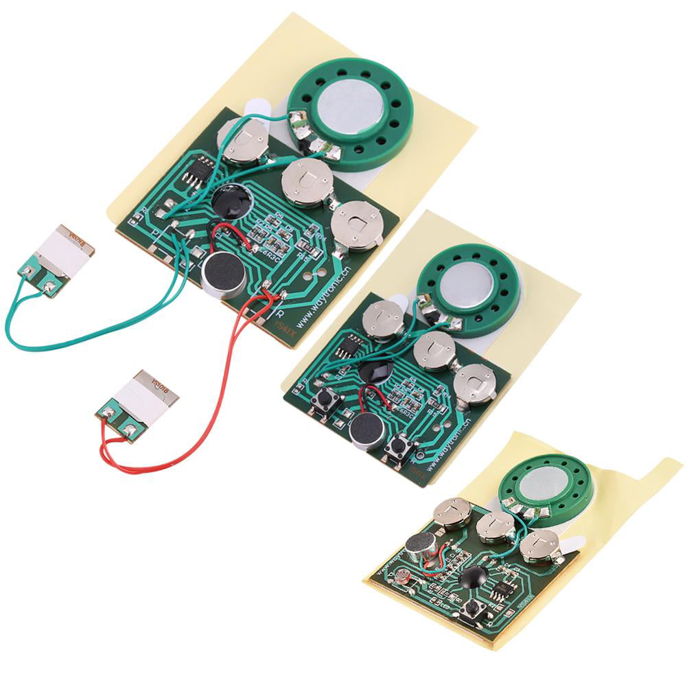 Recording Module Loop Play 240s Recordable DIY Greeting Card Module Light Sense Voice Sound Record Chip for Gift Box Childrens Toys