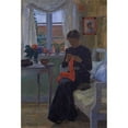 thumbnail image 2 of Carl Wilhelmson 17x24 Gold Ornate Framed and Double Matted Museum Art Print Titled - Interior Bohuslan (1901), 2 of 4