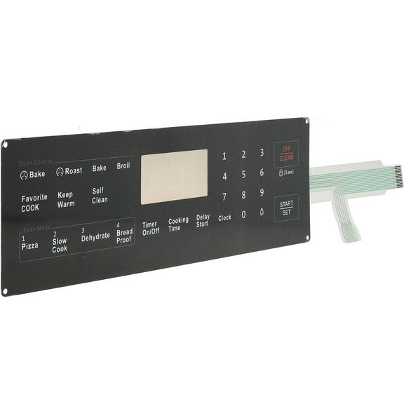 For Samsung Range Oven, NX58H5600SS DG34-00027B Duarble Membrane Switch Touchpad