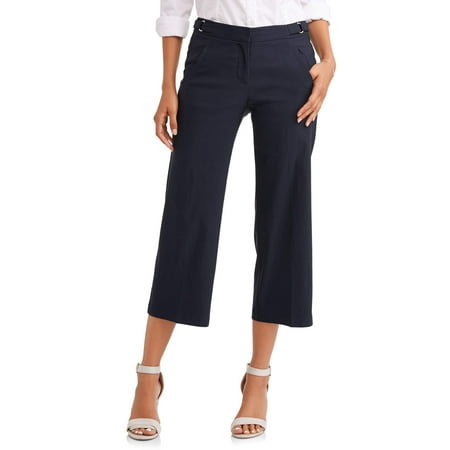 - Heart N Crush Women's Luxury Wide Leg Crop Pant