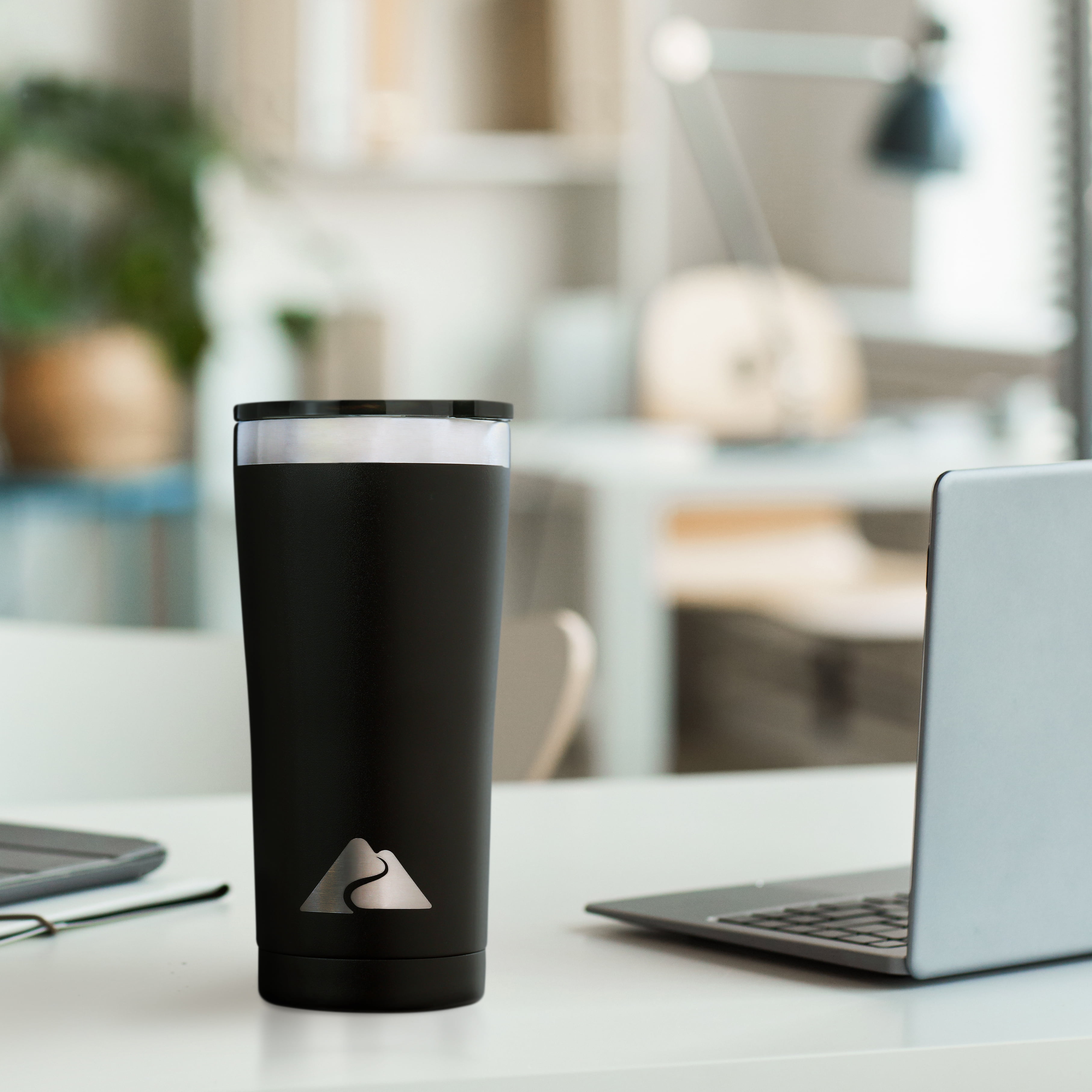 Ozark Trail Vacuum-Insulated Stainless Steel Tumbler 22 oz Black