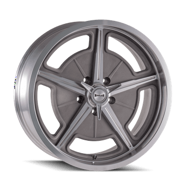 Ridler 605 18X9.5 5X114.3 0Et 83.82Cb Machined Spokes & Lip