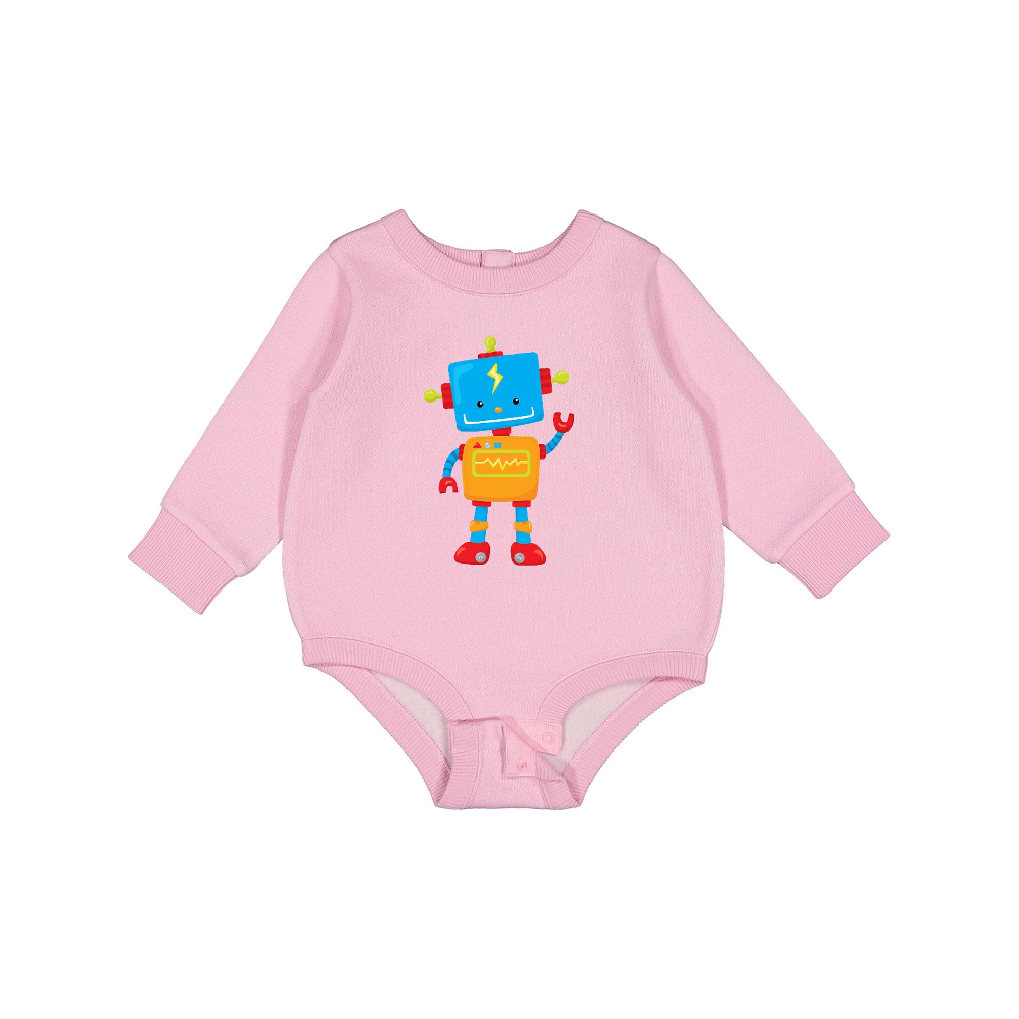 Inktastic Toy Robot Baby Fleece Bodysuit