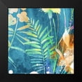 thumbnail image 2 of Villa, Mlli 15x15 Black Modern Framed Museum Art Print Titled - Tropical Thoughts Two, 2 of 5