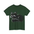 thumbnail image 3 of Black Cat Plus Size Women Heavy Cotton Tee T-Shirt, 3 of 4