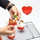 thumbnail image 5 of Taza para hornear de silicona de 12 piezas para cupcakes forrada con molde para moldes para muffins de repostería antiadherente $ en forma de corazón Molde de silicona para mini cupcakes de 12 piezas, 5 of 6