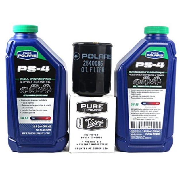 MOTUL 5000 10W-40 Oil & Filter Service Kit For Polaris Predator 500 (2003-2007)