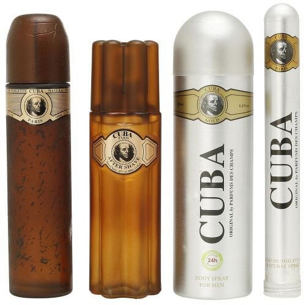 Cuba Gold 5-Piece Cologne Gift Set for Men photo 2