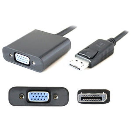 UPC: 0821455047774 | 8IN ADAPTER CABLE DVI/HDMI/VGA TO DISPLAYPORT ADAPTER
