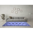 thumbnail image 3 of Ahgly Company Indoor Rectangle Southwestern Blue Country Area Rugs, 8' x 10', 3 of 4