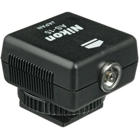 Nikon AS-15 PC to Flash Sync Terminal Adapter