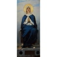 thumbnail image 2 of Jean-Joseph-Benjamin Constant 12x24 Black Ornate Framed Double Matted Museum Art Print Titled: The Immaculate Conception (1874), 2 of 5
