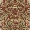 thumbnail image 5 of Seabrook Designs  Acanthus Floral Prepasted Wallpaper 20.5 in. W x 33 ft. L - Denim & Sage, 5 of 5