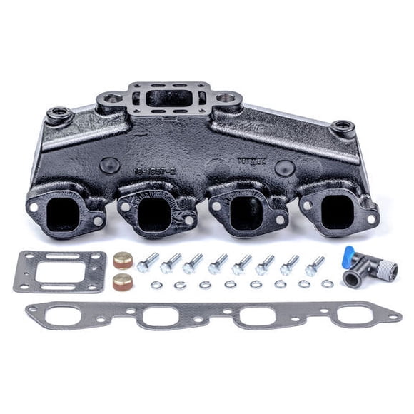 Sierra Marine Exhaust Manifold 18-1957-2 Marine Series; Cast Iron; With Gasket; With Mounting Hardware; Fits Mercruiser Stern Drive Outboard Engines