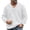 White, variant on Sweaters for Men Zaewscy Men's V‑Neck Cable Knit Sweater Long Sleeve Loose Casual Pullover Jumper Gray M