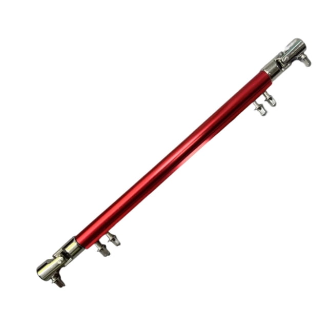 Varilla del Eje de Transmisión del Pedal de Doble Pie Perfecl Rojo