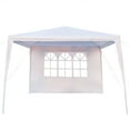 thumbnail image 5 of Waterproof Outdoor 10x10 Canopy Gazebo & Beach Sun Shelter Commercial Portable Enclosed Party Tent with 4 Removable Sidewalls, White, 5 of 9