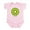 Petal Pink, variant on CafePress - Kawaii Kiwi Infant Bodysuit - Baby Light Bodysuit, Size Newborn - 24 Months
