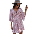 thumbnail image 6 of Summer Dresses for Women Deep V Casual Sexy Dress Midi Dress, 6 of 6