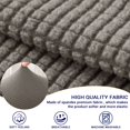 thumbnail image 6 of Sofa Couch Arm Chair Covers, Armrest Armchair Covers Stretch Recliner Chair Slipcovers, Set of 2 (Sand), 6 of 8