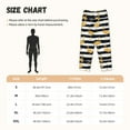 thumbnail image 4 of Bixox Women's Gold Flamingo Patterned Pajama Pants Loungewear, 4 of 5