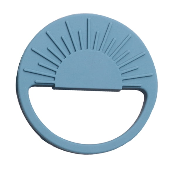 Dientes de bebé Molar Villizador de silicona relajante juguete reutilizable reutilizable chupar masaje para pacificar juguetes durmiendo pulsera 009 azul Methold BA002045-07