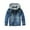 Blue, variant on SGMVNU Kids Boys Girls Fall Winter Jacket Distressed Denim Jacket For Girls With Notched Collar Outerwear For Teen Girls And Preteen Casual Coat(Size 7-8 Years, Blue)