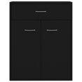 thumbnail image 5 of vidaXL Sideboard Black 60x30x75 cm Engineered Wood, 5 of 5