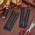 thumbnail image 6 of Leather Lace-in Boot Zipper Inserts 6.2 x 2.1 Inch 8 Metal Eyelets Zipper Boot Laces Black No Tie Shoe Laces for Adults Men Women Tieless Shoe Sneakers Laces Repair DIY Smooth, 6 of 9