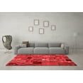 thumbnail image 3 of Ahgly Company Indoor Rectangle Patchwork Red Transitional Area Rugs, 2' x 4', 3 of 4