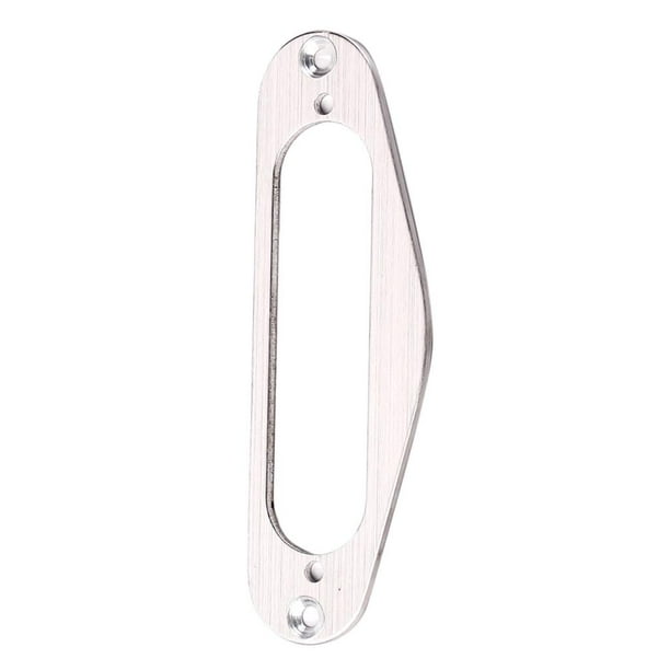 Anillo de Cuello de Bobina Simple Yuyangstore con Tornillos para Guitarra Eléctrica Cromada Anillo de Recogida